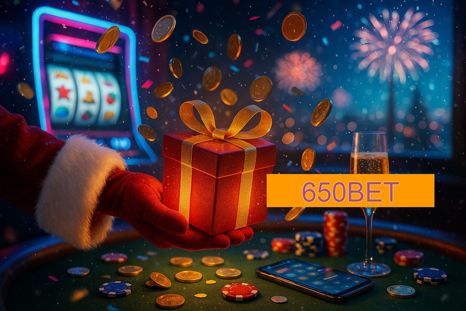 Promoções de Ano Novo no 650BET